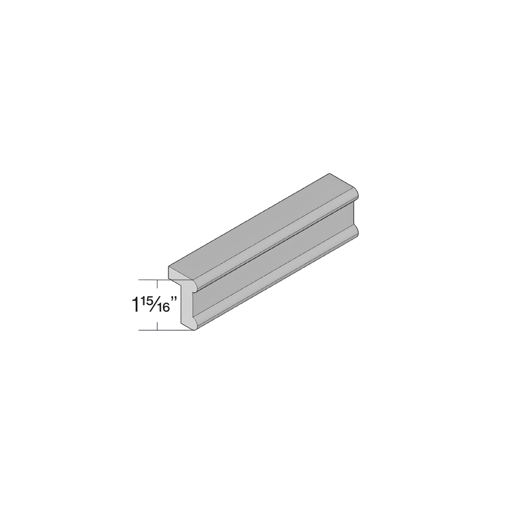 LMC - LIGHT MOULDING CLASSIC 0.75"W x 96"D x 2"H Pure White Vail